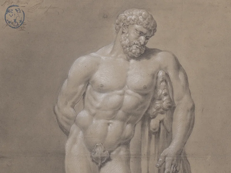 1761-Guillielmus Petrus Geysen - Studio di disegno accademico dal vero
